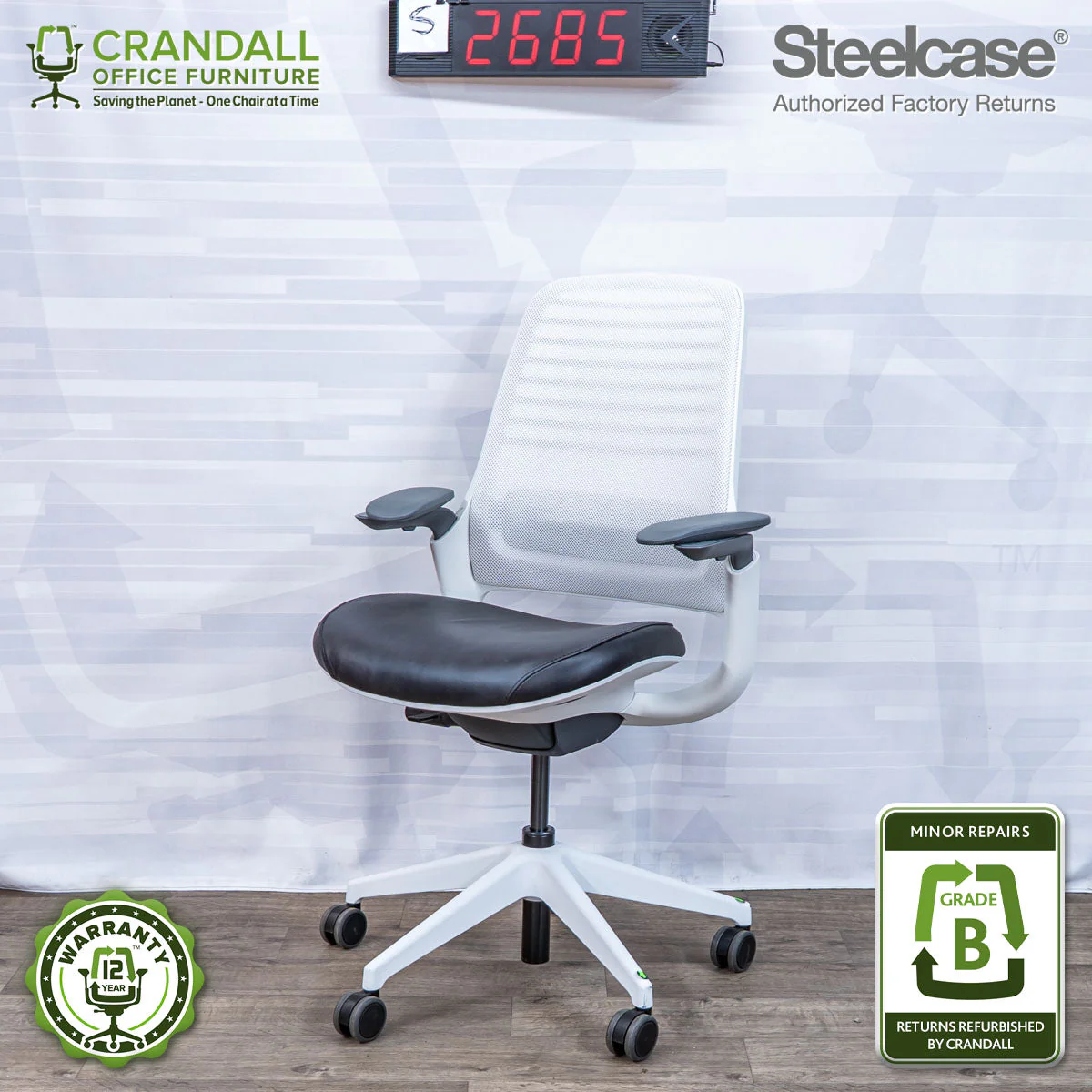 S-2685 - Steelcase Series 1 - Grade B