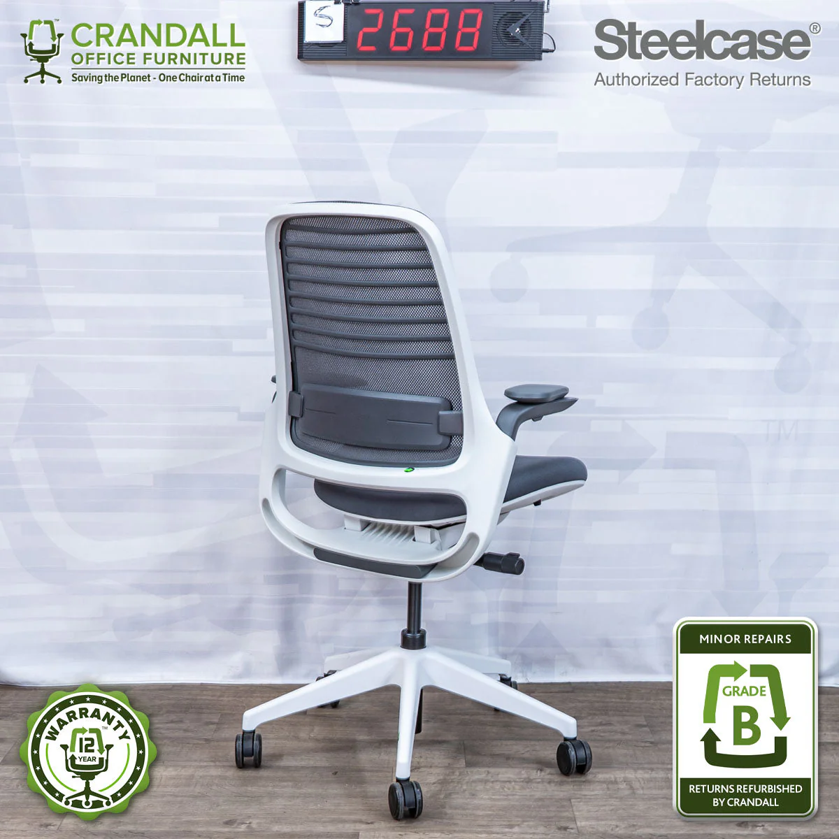 S-2688 - Steelcase Series 1 - Grade B - Image 2