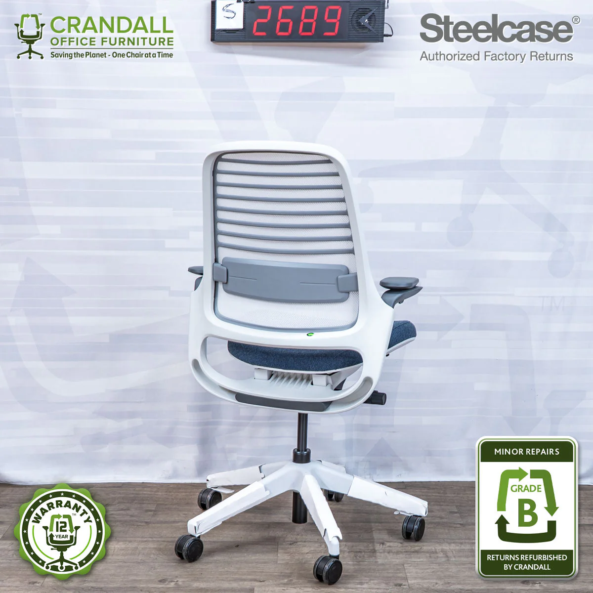 S-2689 - Steelcase Series 1 - Grade B - Image 2