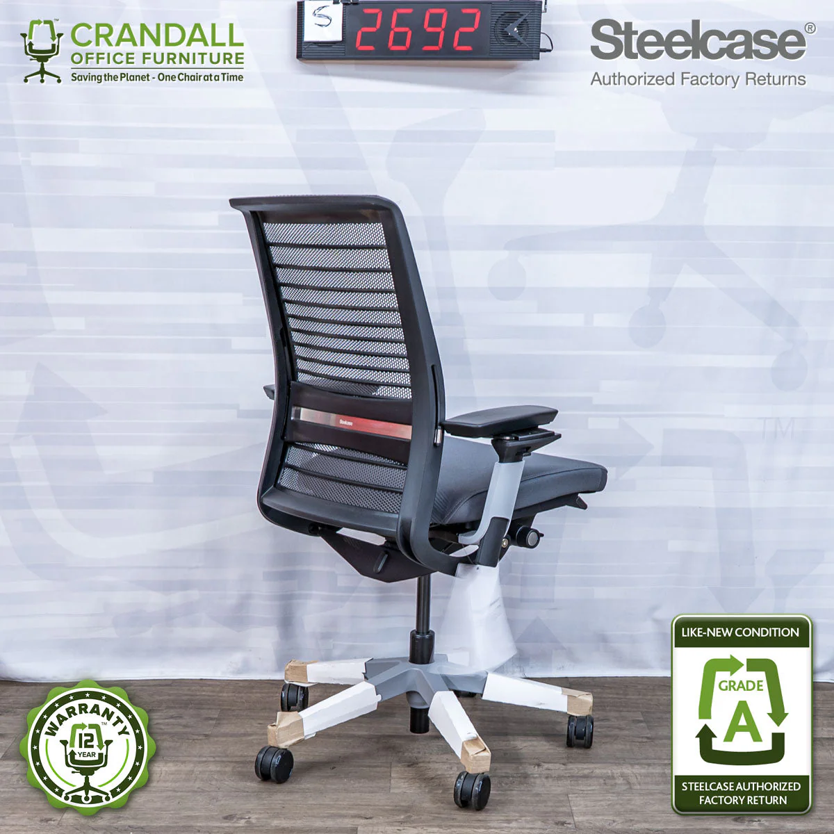 S-2692 - Steelcase V2 Think - Grade A - Image 2