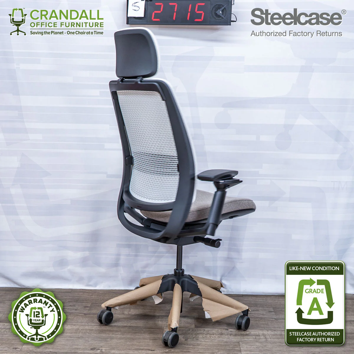 S-2715 - Steelcase Series 2 with Headrest - Grade A - Image 2