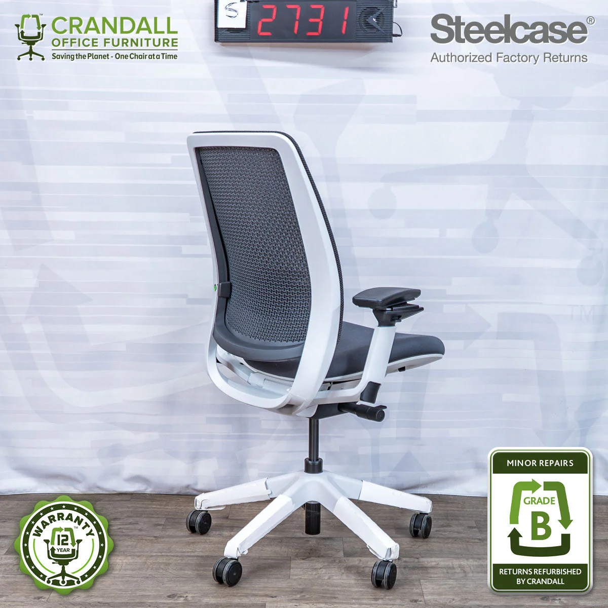 S-2731 - Steelcase Series 2 - Grade B - Image 2