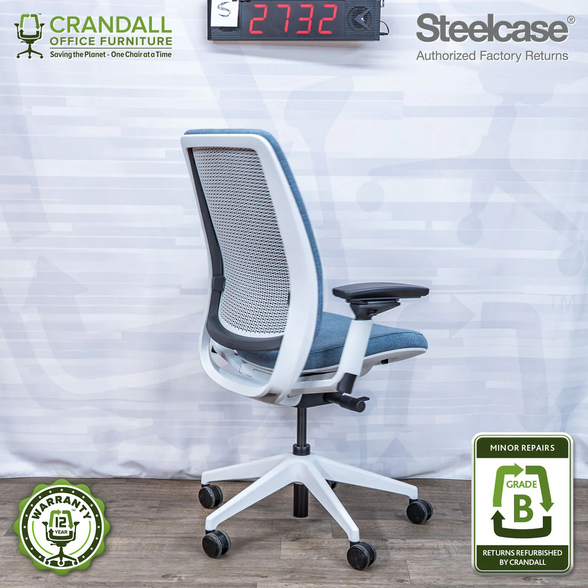 S-2732 - Steelcase Series 2 - Grade B - Image 2