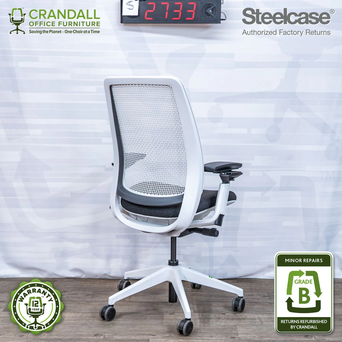 S-2733 - Steelcase Series 2 - Grade B - Image 2