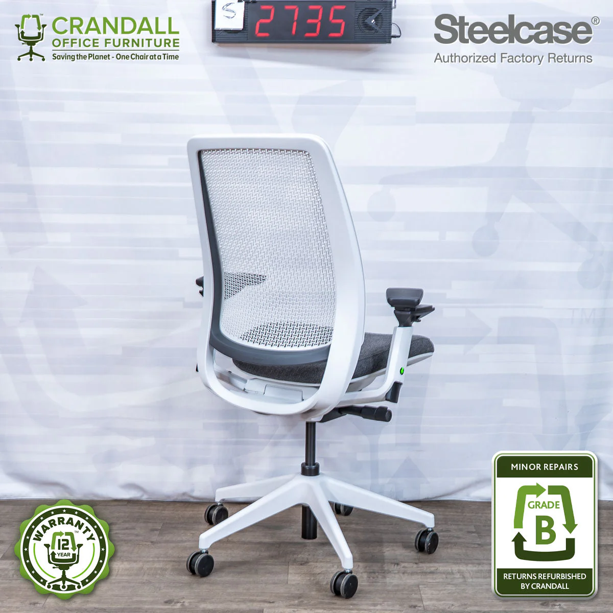 S-2735 - Steelcase Series 2 - Grade B - Image 2