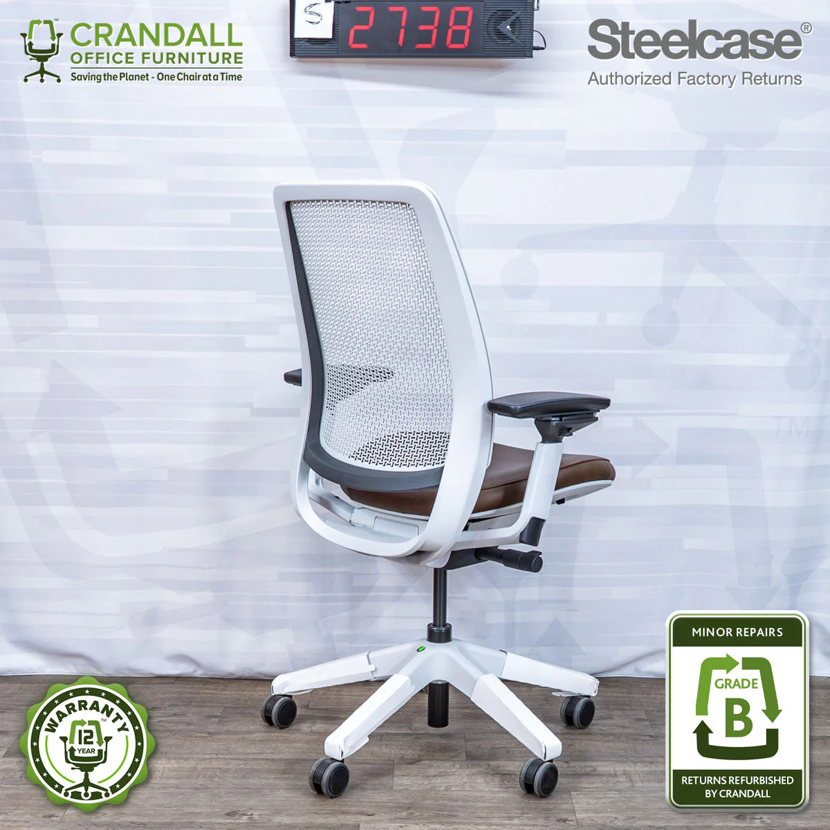 S-2738 - Steelcase Series 2 - Grade B - Image 2