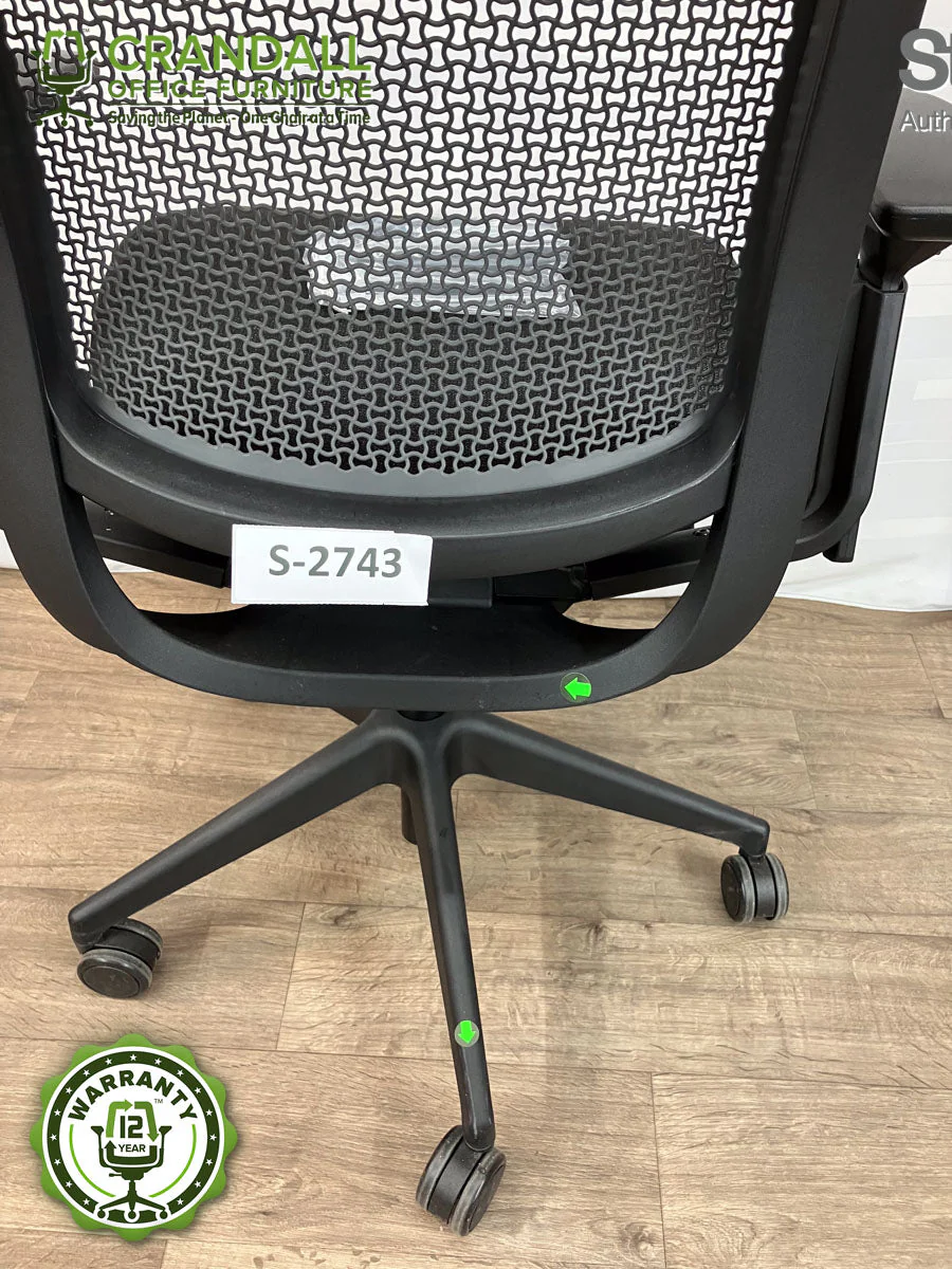 S-2743 - Steelcase Series 2 with Headrest - Grade B - Image 3
