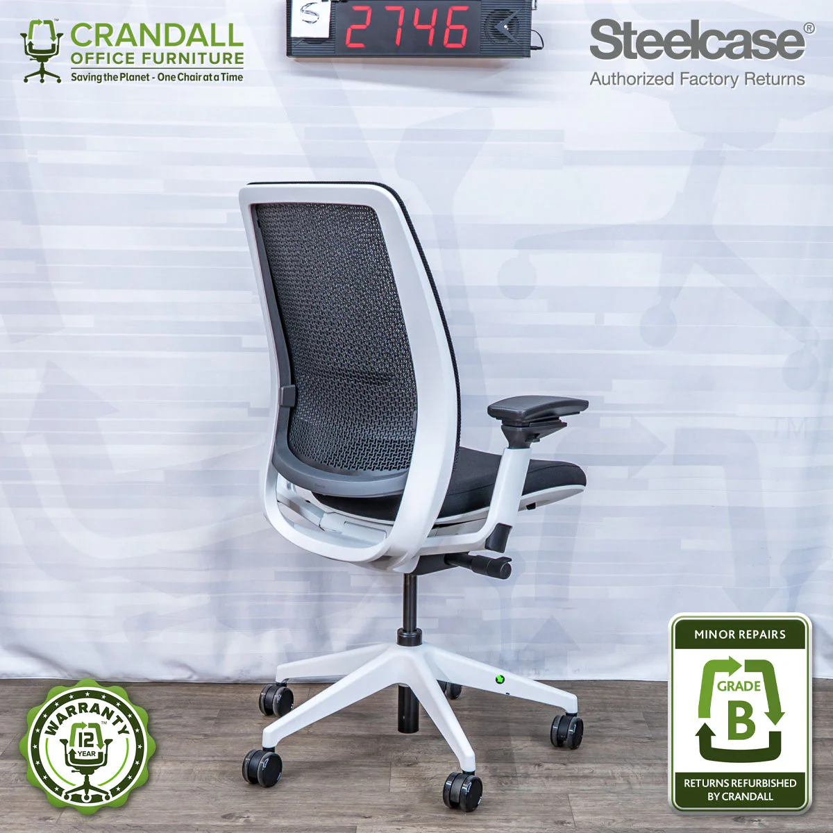 S-2746 - Steelcase Series 2 - Grade B - Image 2