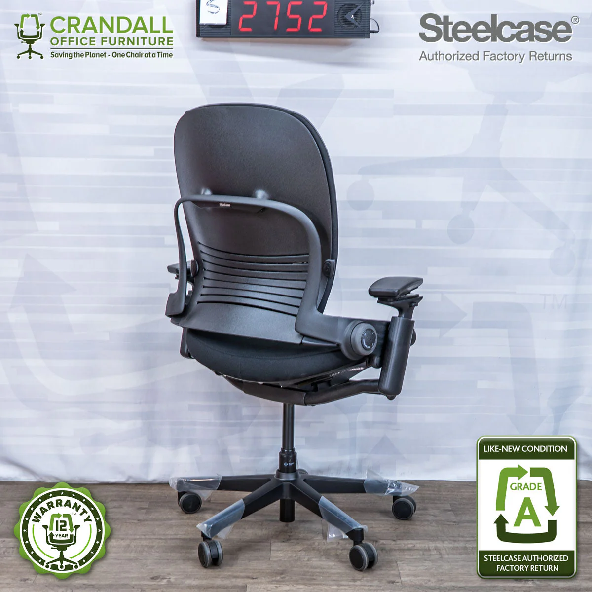 S-2752 - Steelcase Leap Plus - Grade A - Image 2