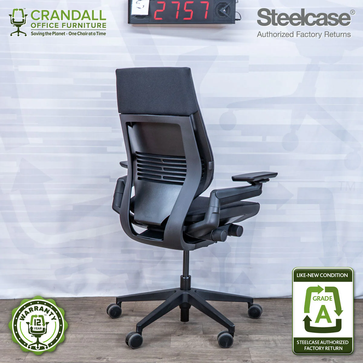 S-2757 - Steelcase Gesture - Grade A - Image 2
