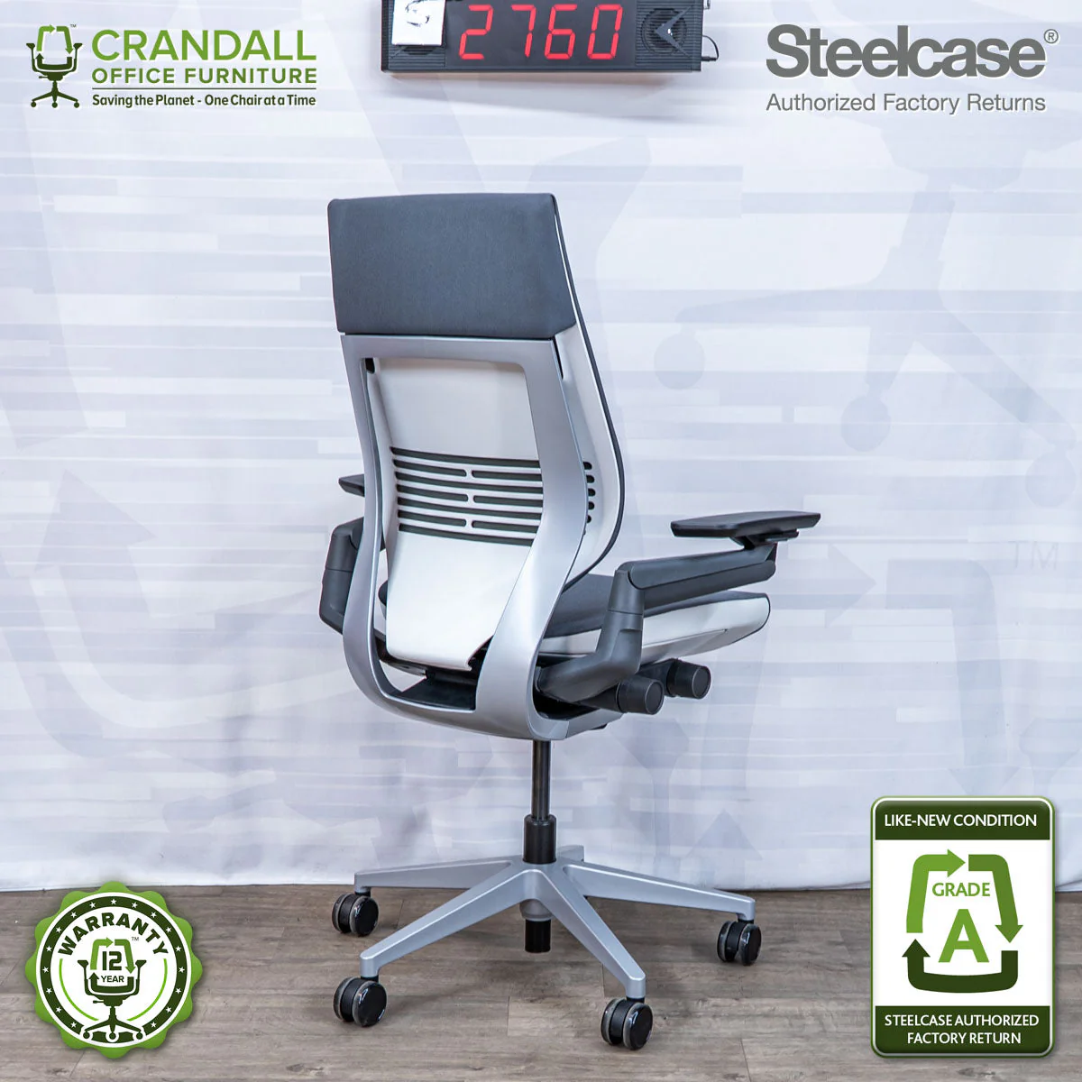 S-2760 - Steelcase Gesture - Grade A - Image 2