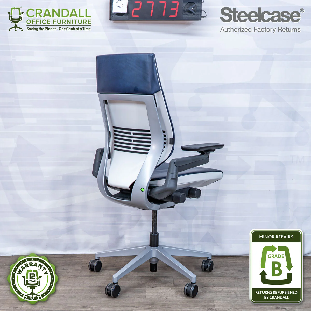 S-2773 - Steelcase Gesture - Grade B - Image 2