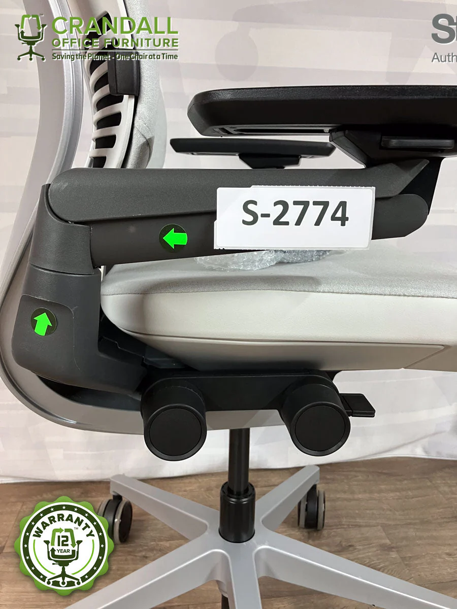 S-2774 - Steelcase Gesture with Headrest - Grade B - Image 3