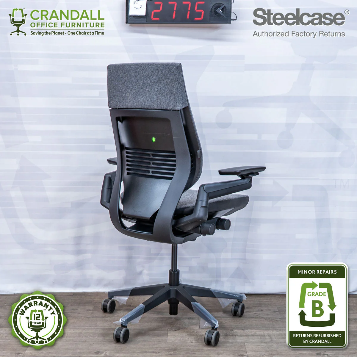 S-2775 - Steelcase Gesture - Grade B - Image 2