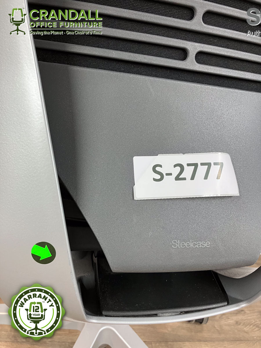 S-2777 - Steelcase Gesture with Headrest - Grade B - Image 3