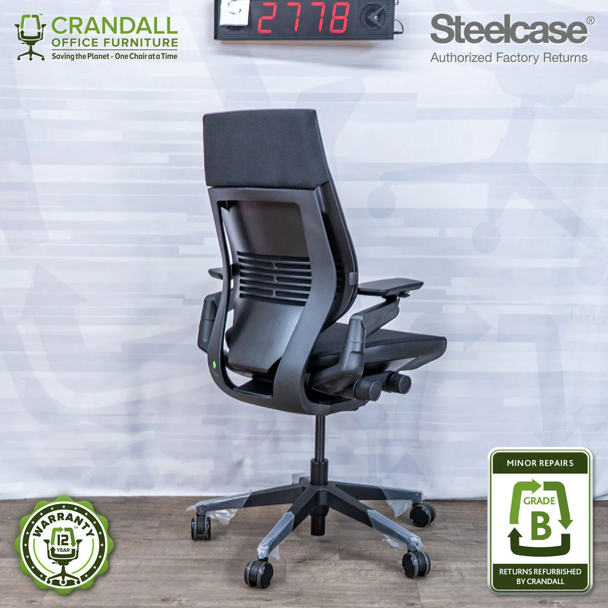 S-2778 - Steelcase Gesture - Grade B - Image 2