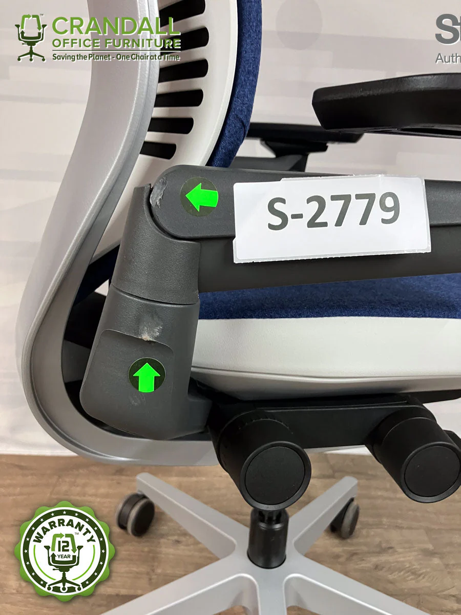 S-2779 - Steelcase Gesture with Headrest - Grade B - Image 3