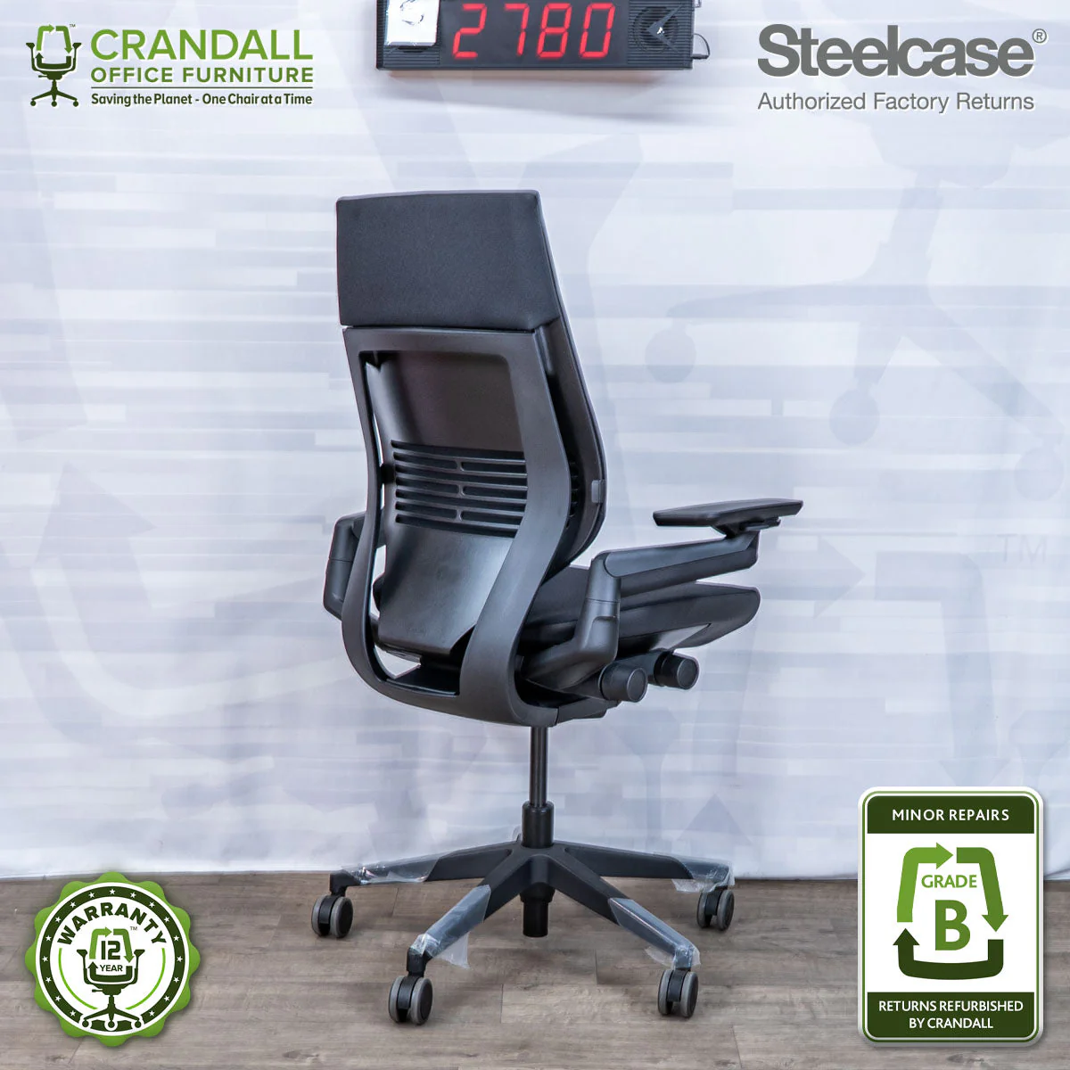 S-2780 - Steelcase Gesture - Grade B - Image 2