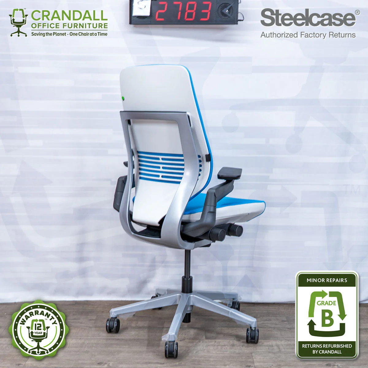 S-2783 - Steelcase Gesture - Grade B - Image 2