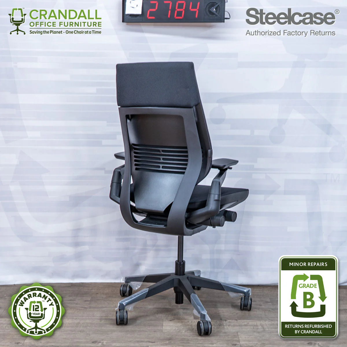 S-2784 - Steelcase Gesture - Grade B - Image 2