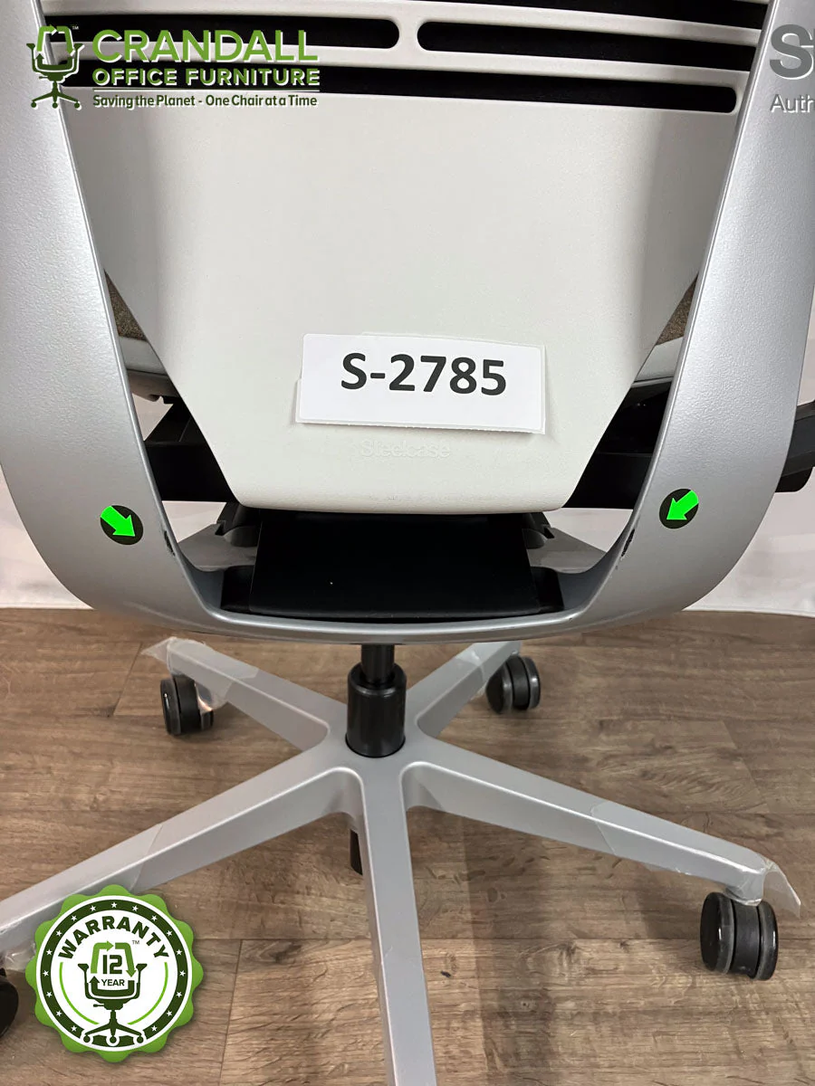 S-2785 - Steelcase Gesture with Headrest - Grade B - Image 3
