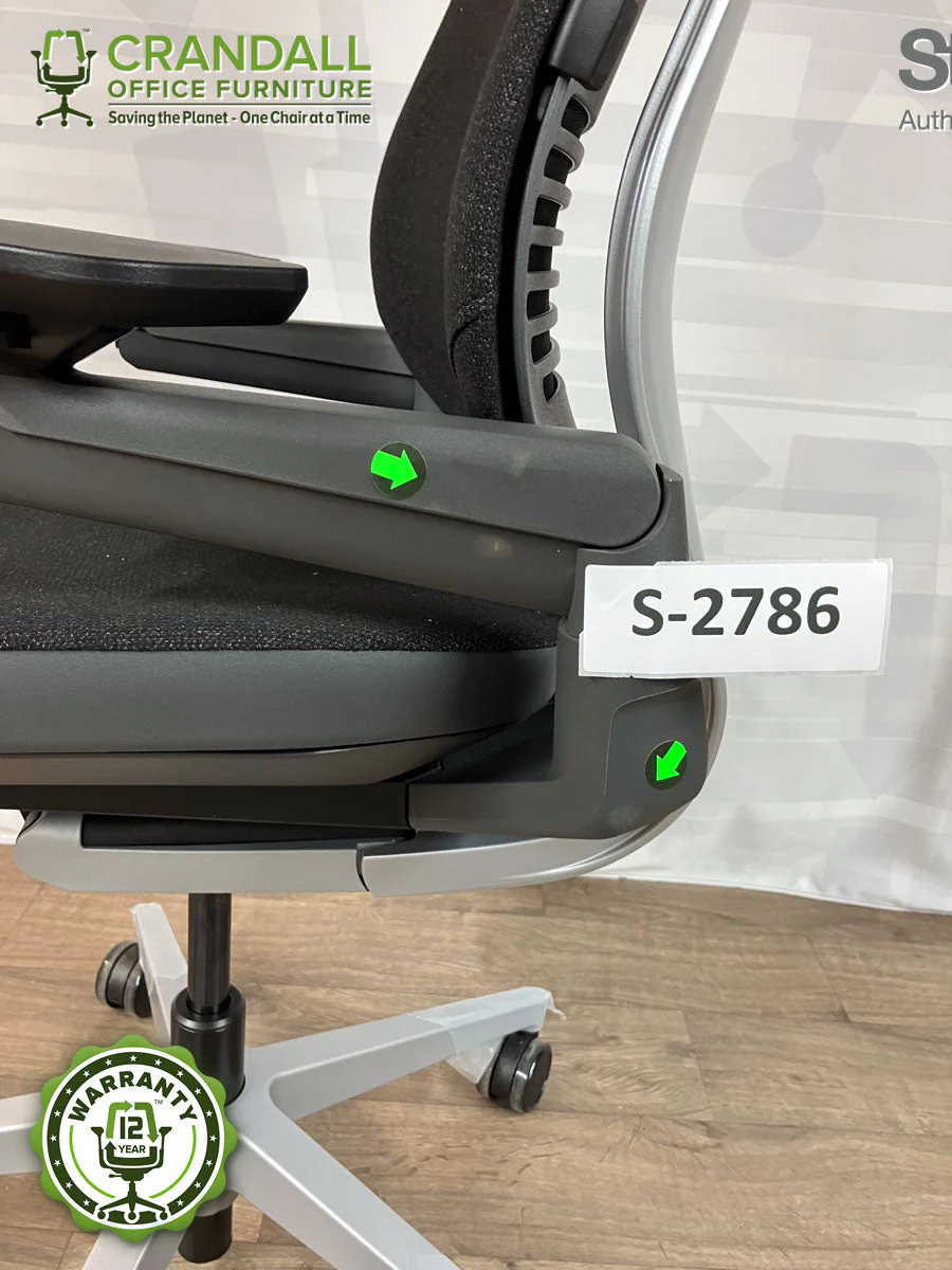 S-2786 - Steelcase Gesture with Headrest - Grade B - Image 3