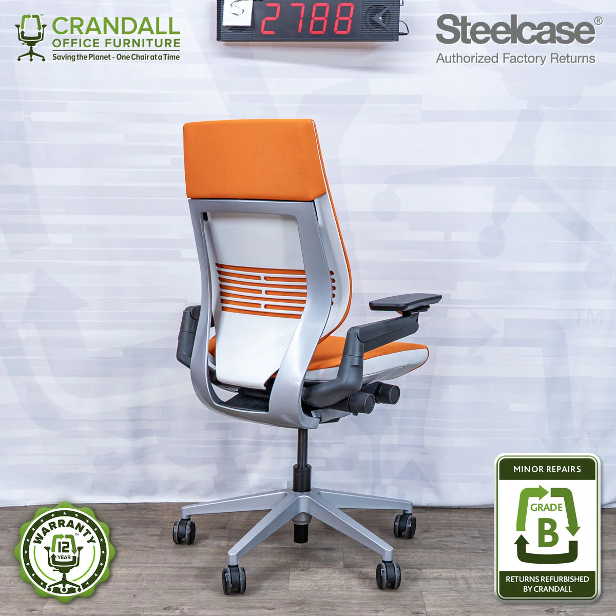 S-2788 - Steelcase Gesture - Grade B - Image 2