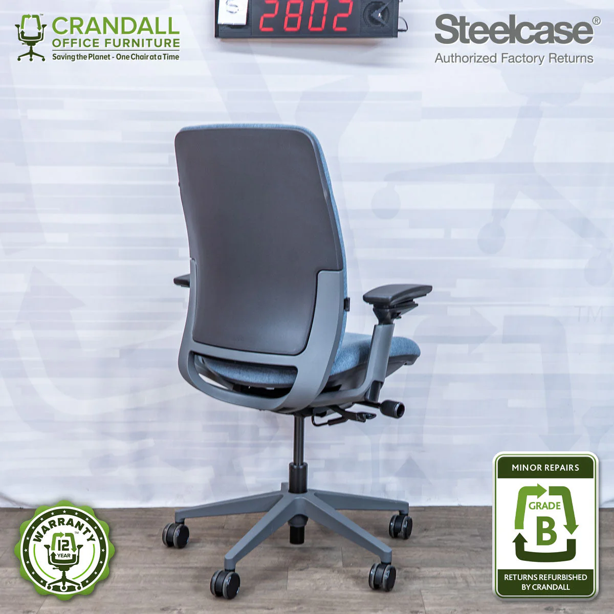 S-2802 - Steelcase Amia - Grade B - Image 2