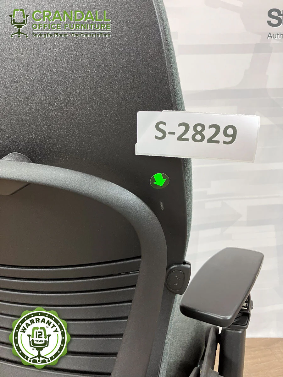 S-2829 - Steelcase V2 Leap - Grade B - Image 3