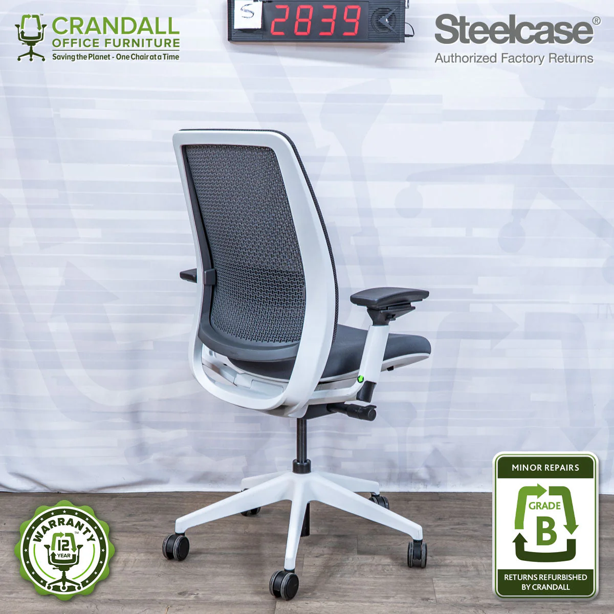 S-2839 - Steelcase Series 2 - Grade B - Image 2