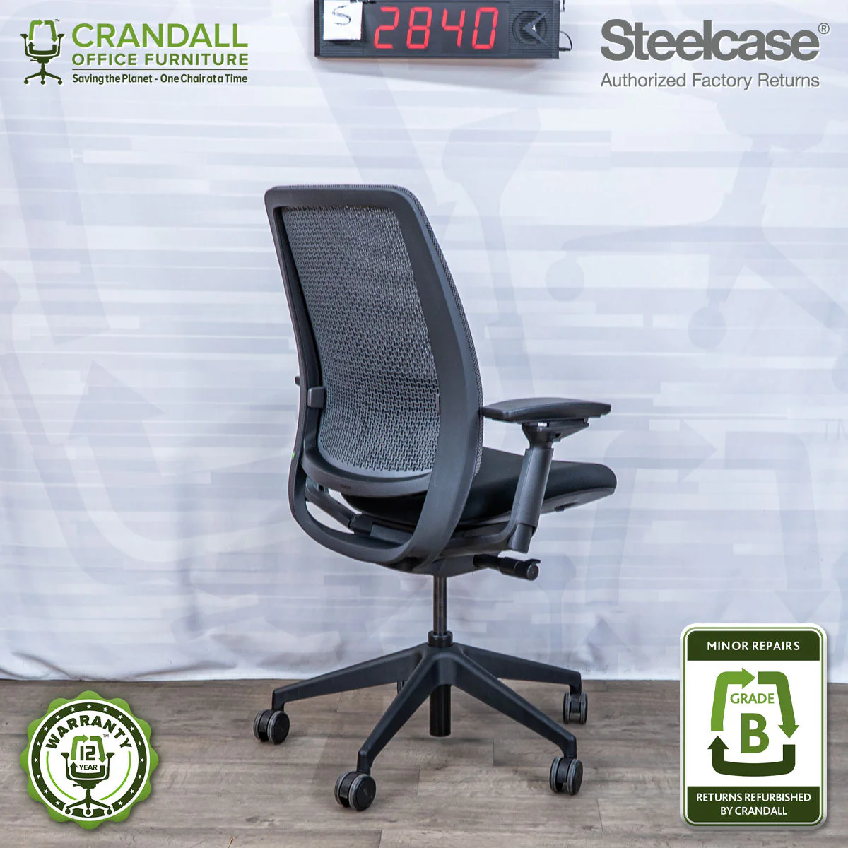S-2840 - Steelcase Series 2 - Grade B - Image 2