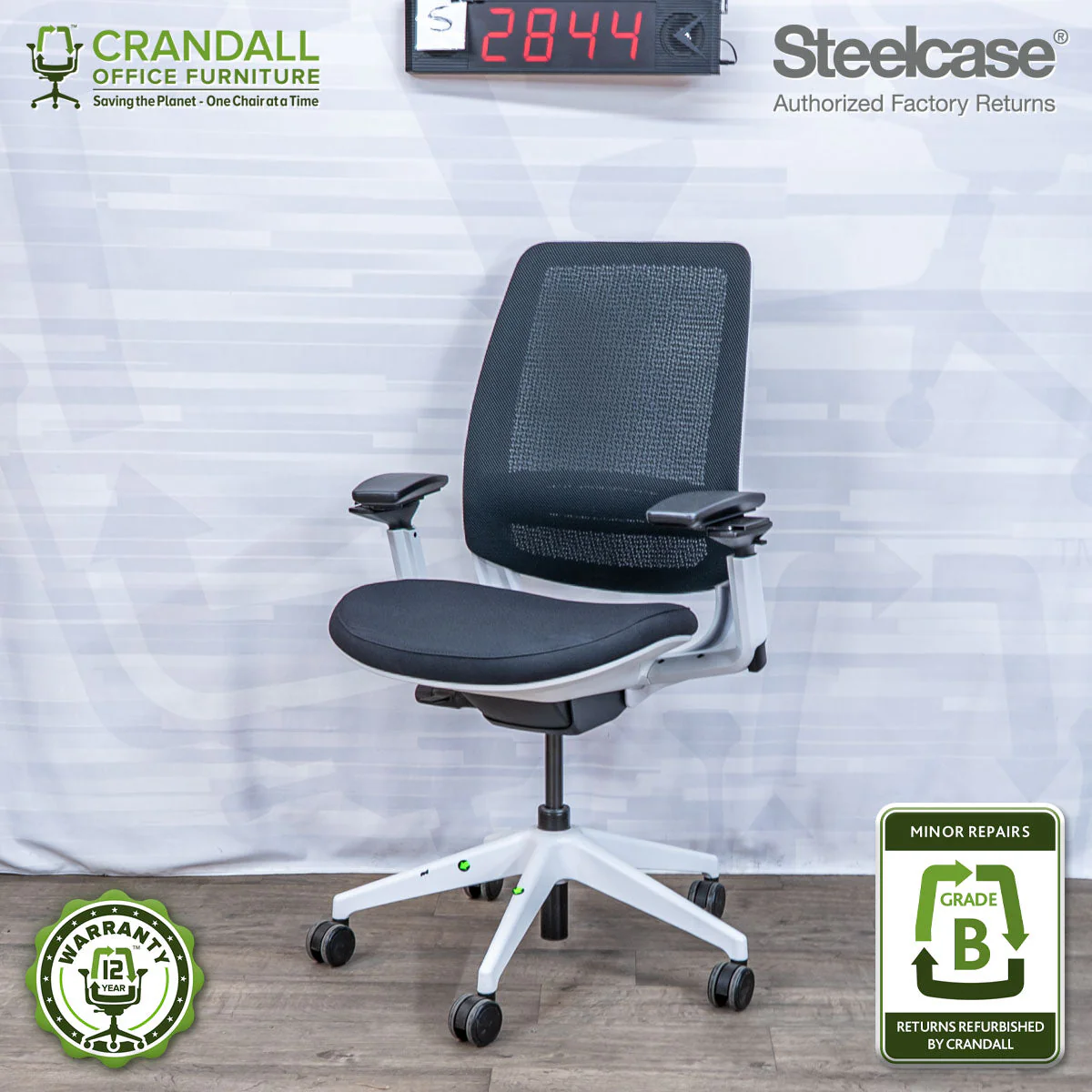 S-2844 - Steelcase Series 2 - Grade B