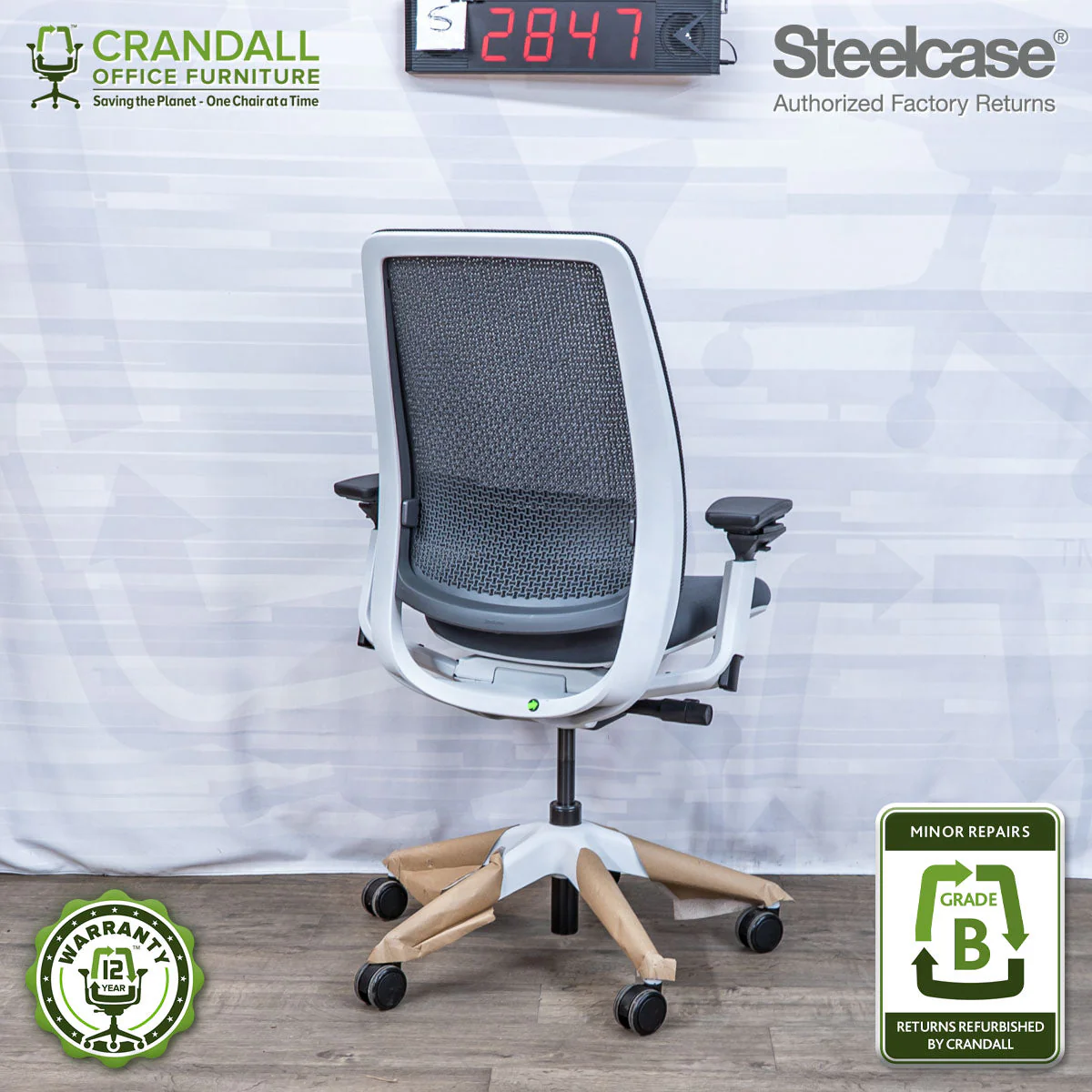 S-2847 - Steelcase Series 2 - Grade B - Image 2