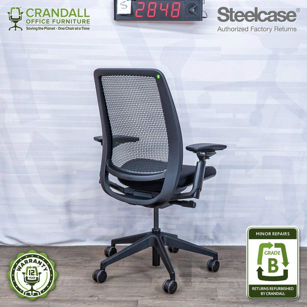 S-2848 - Steelcase Series 2 - Grade B - Image 2