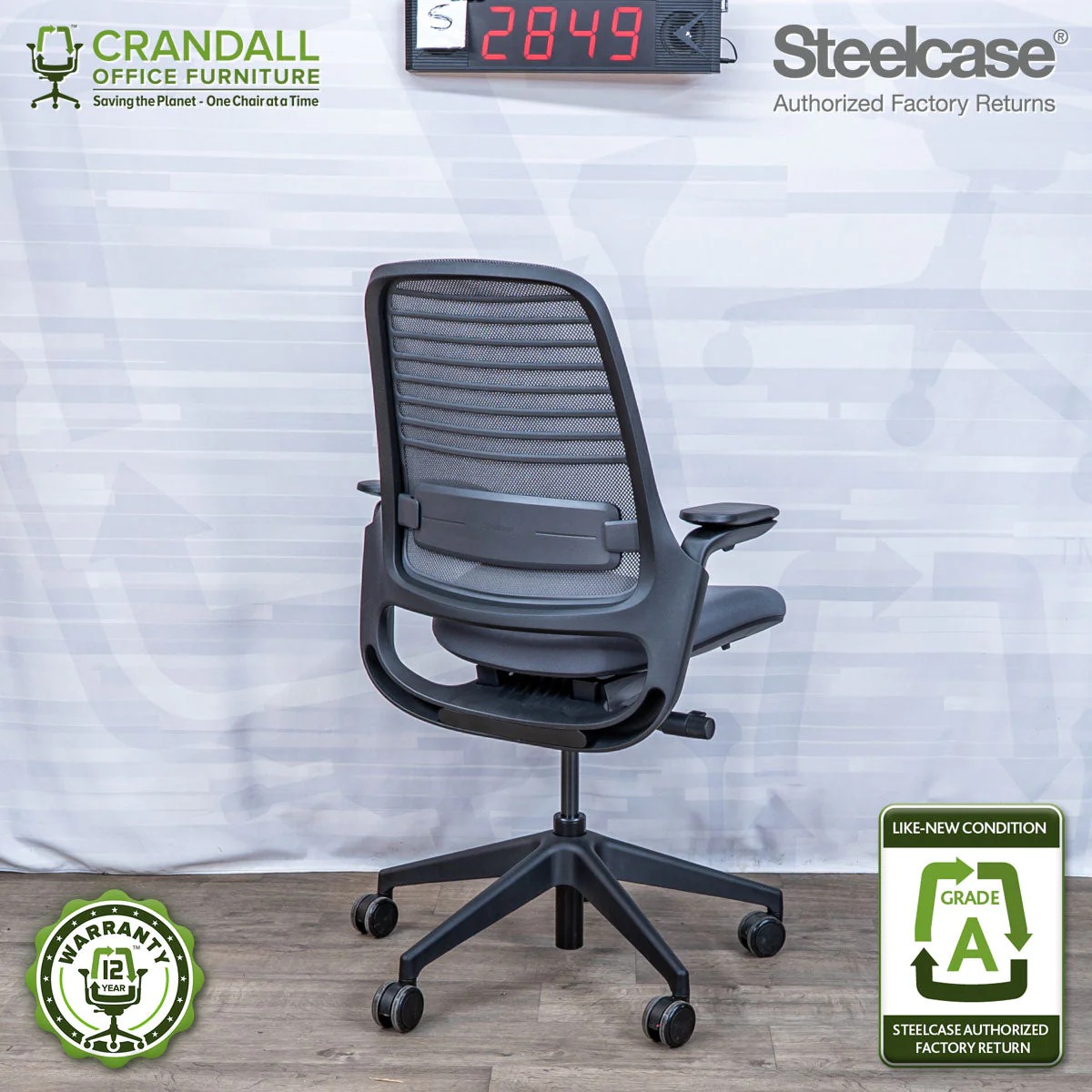 S-2849 - Steelcase Series 1 - Grade A - Image 2