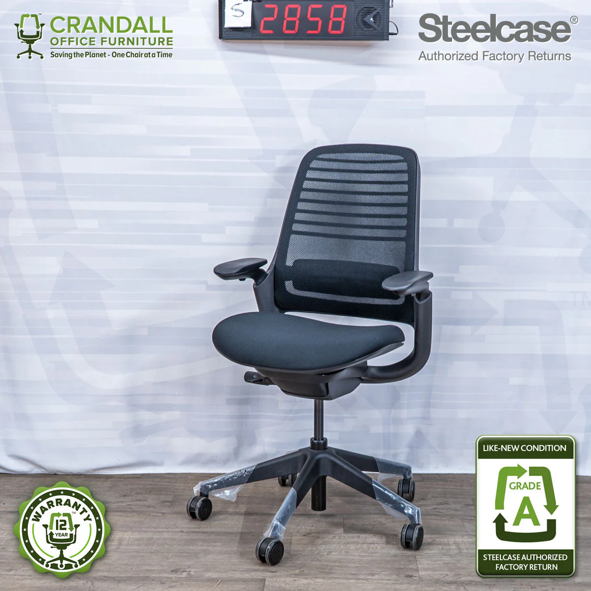 S-2858 - Steelcase Series 1 - Grade A