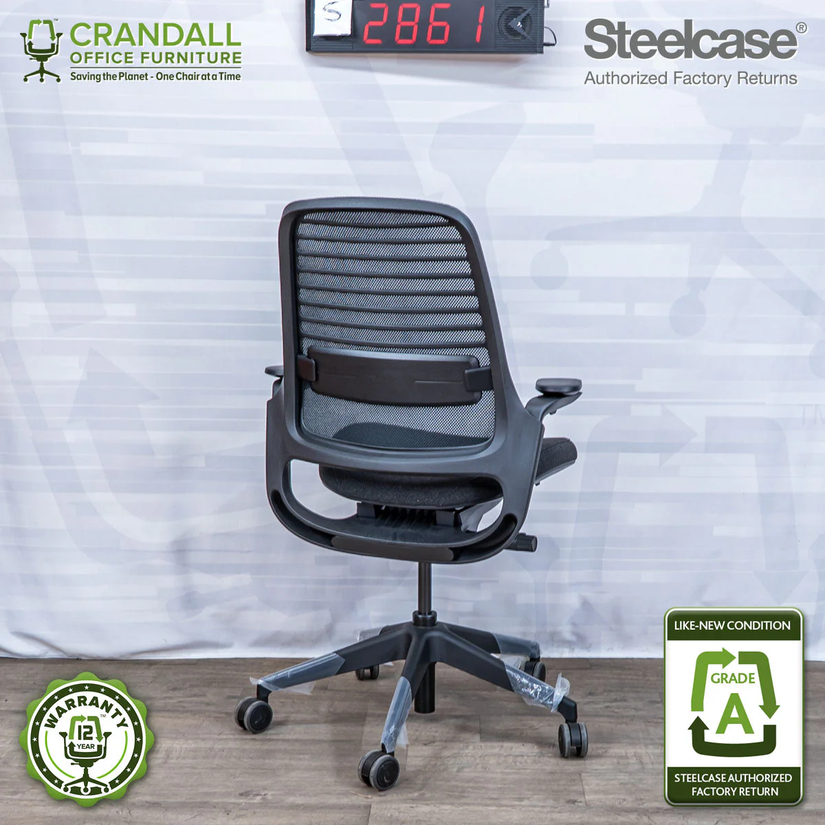 S-2861 - Steelcase Series 1 - Grade A - Image 2