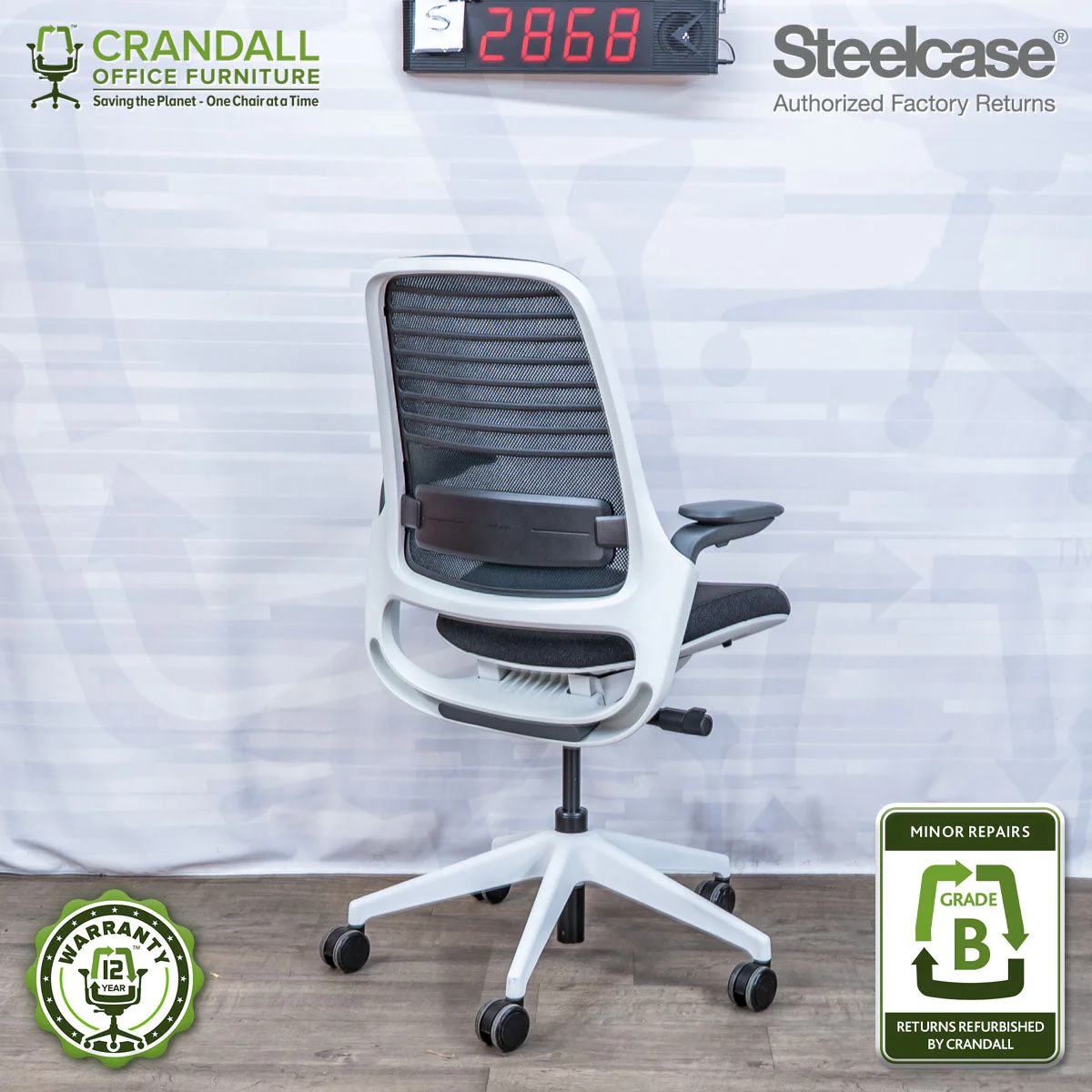 S-2868 - Steelcase Series 1 - Grade B - Image 2