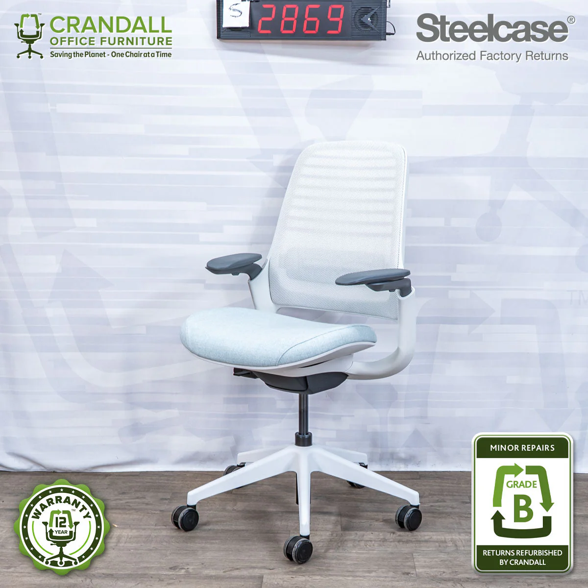S-2869 - Steelcase Series 1 - Grade B