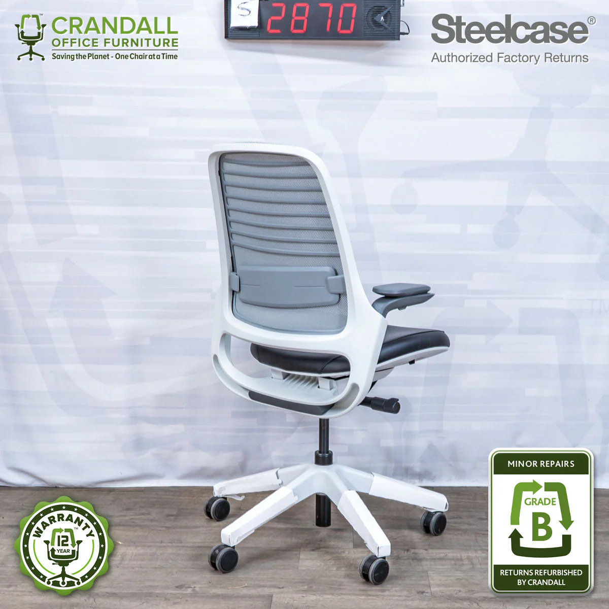 S-2870 - Steelcase Series 1 - Grade B - Image 2