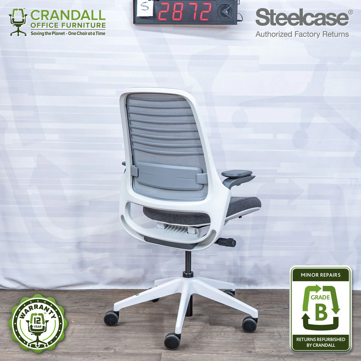 S-2872 - Steelcase Series 1 - Grade B - Image 2