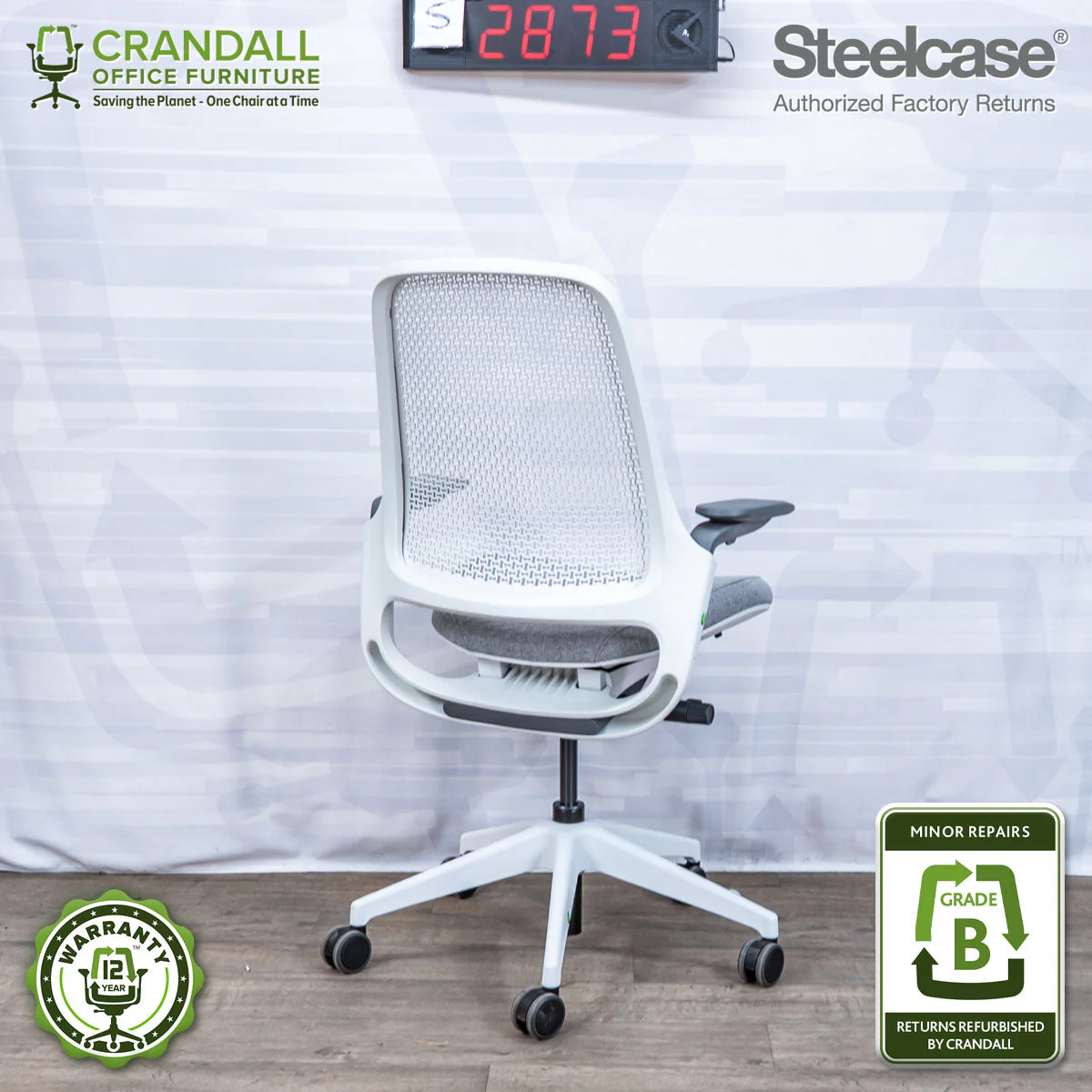 S-2873 - Steelcase Series 1 - Grade B - Image 2