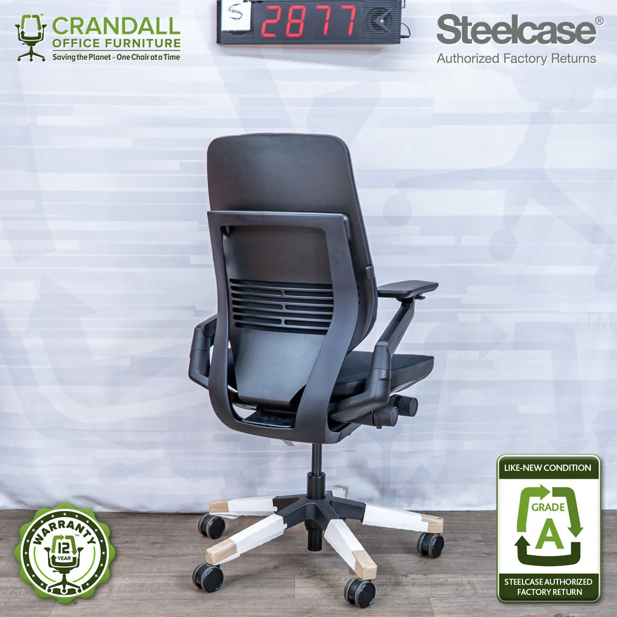 S-2877 - Steelcase Gesture - Grade A - Image 2