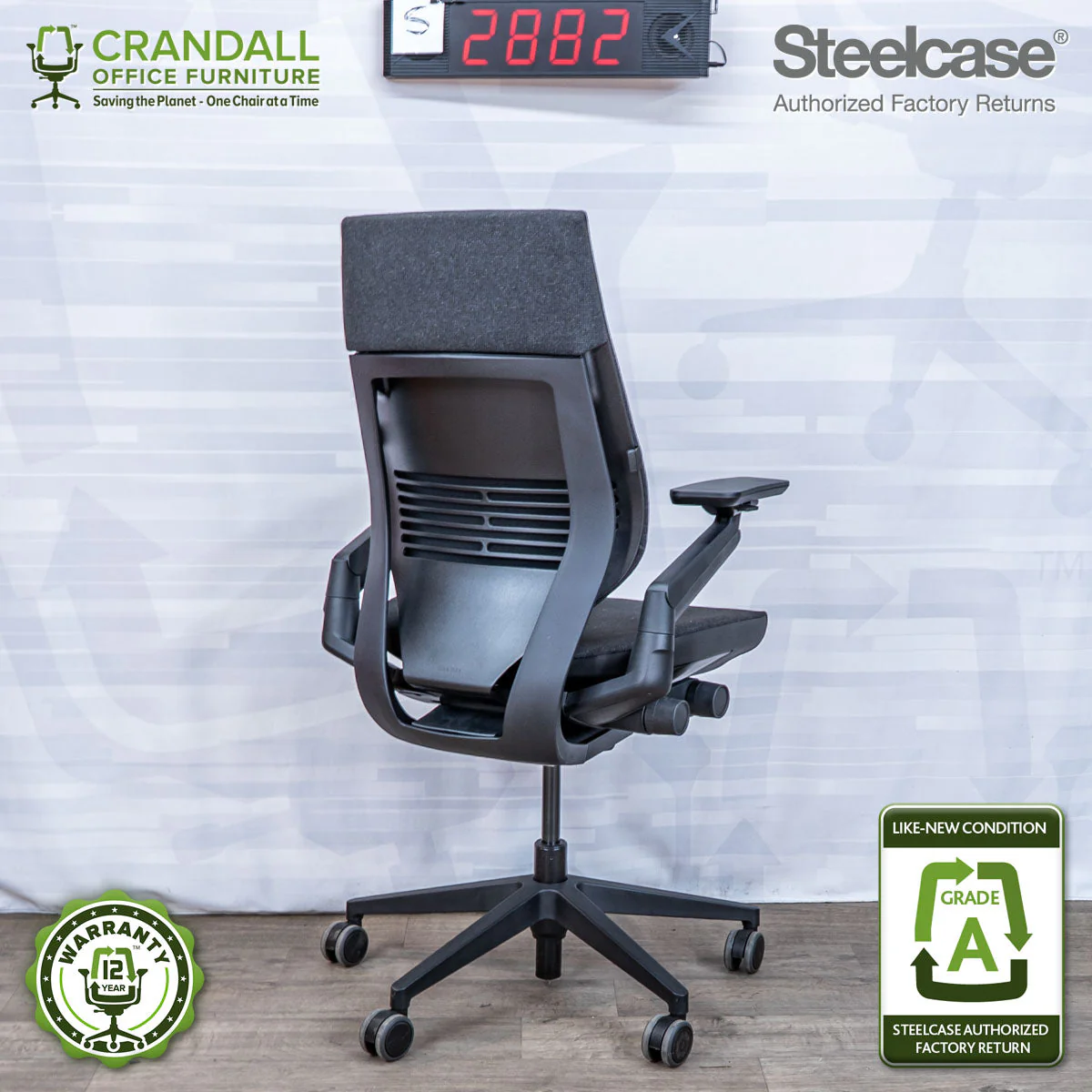 S-2882 - Steelcase Gesture - Grade A - Image 2