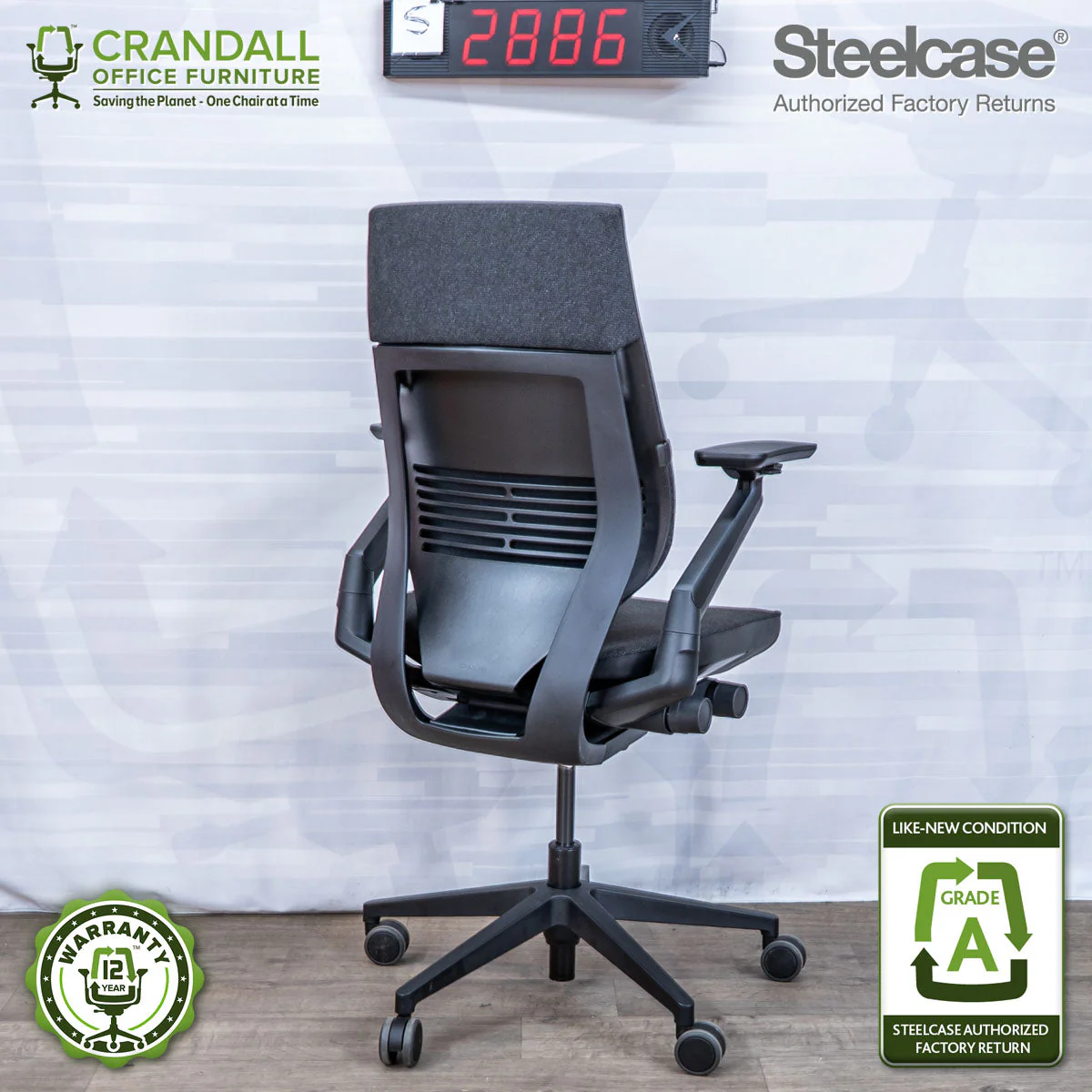 S-2886 - Steelcase Gesture - Grade A - Image 2