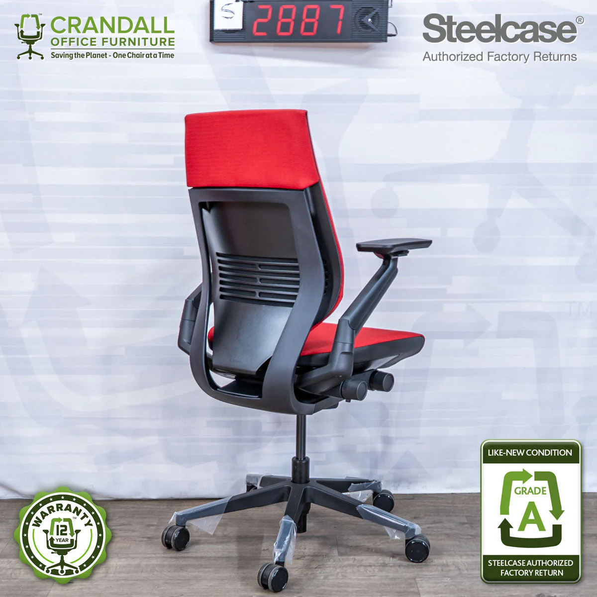 S-2887 - Steelcase Gesture - Grade A - Image 2