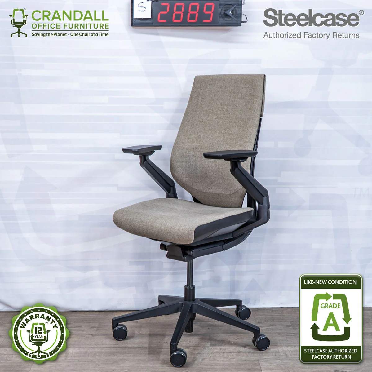 S-2889 - Steelcase Gesture - Grade A