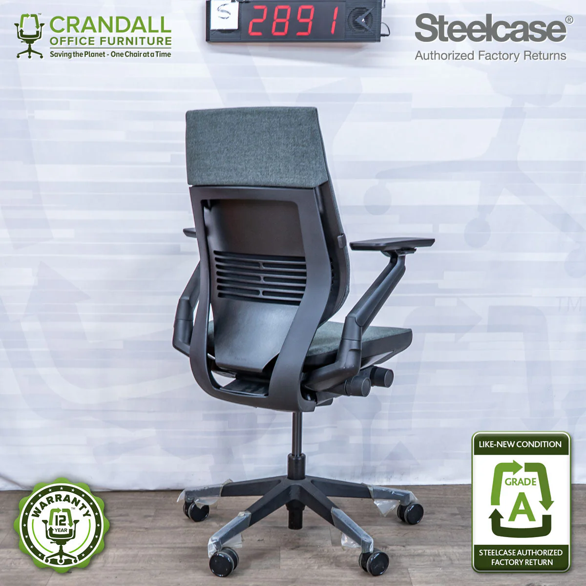 S-2891 - Steelcase Gesture - Grade A - Image 2