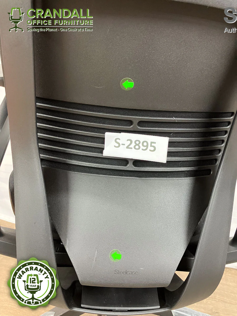 S-2895 - Steelcase Gesture with Headrest - Grade B - Image 3