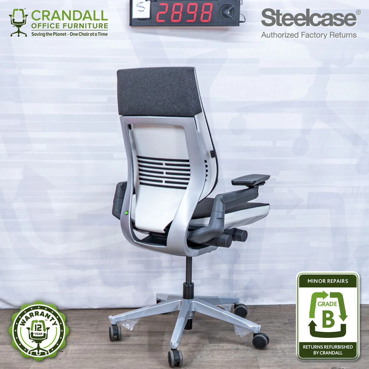 S-2898 - Steelcase Gesture - Grade B - Image 2